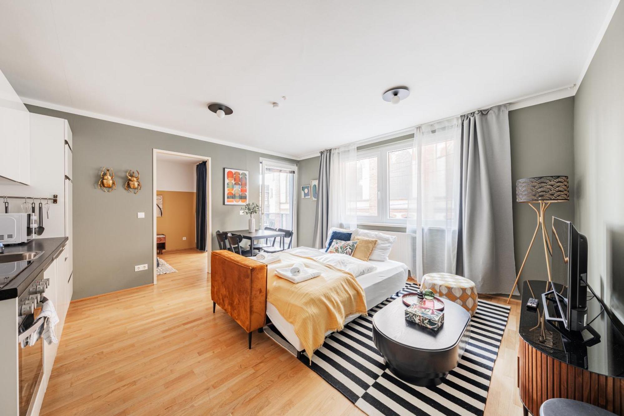 Modern Living Vienna, 15 Min To Center Appartement